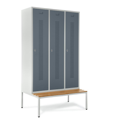 Garderobenspinde SYSTEM SP1 mit Sitzbank