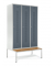 Garderobenspinde SYSTEM SP1 mit Sitzbank