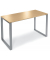 Stehtisch CELSUS 295036 110cm (H), 160x80cm (BxT), rechteckig, buche / silber