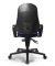 B&uuml;rostuhl COMFORT P, blau / schwarz, mit Armlehnen, bis 110kg, ohne Kopfst&uuml;tze