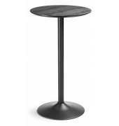 Stehtisch PARMA 294102 105cm (H), Ø 60cm (BxT), rund, schwarz / schwarz