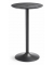 Stehtisch PARMA 294102 105cm (H), Ø 60cm (BxT), rund, schwarz / schwarz