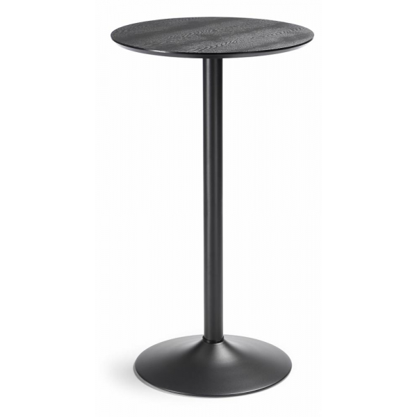 4255704308198 - Stehtisch PARMA 294102 105cm (H) 60x60cm (BxT) rund schwarz   schwarz 4255704308198 Deskin