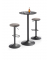Stehtisch PARMA 294102 105cm (H), Ø 60cm (BxT), rund, schwarz / schwarz