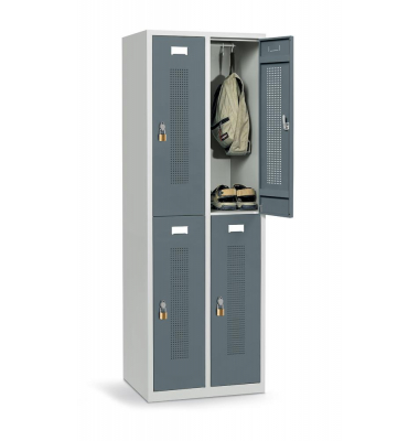 Doppelstöckiger Spind SYSTEM SP1 ohne Unterbau Doppelstöckiger Spind SYSTEM SP1 ohne Unterbau