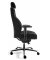 Bürodrehstuhl COMMANDER XXL PRO, schwarz / silber, mit Armlehnen, bis 200kg, mit Kopfstütze