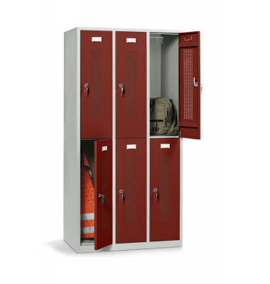 Doppelstöckiger Spind SYSTEM SP1 ohne Unterbau