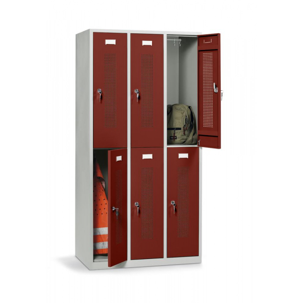 4255704308549 - Doppelstöckiger Spind SYSTEM SP1 ohne Unterbau 4255704308549 Deskin