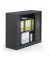 Rollladenschrank 331003, abschlie&szlig;bar, 2 OH, anthrazit, 100x100x43cm (BxHxT)