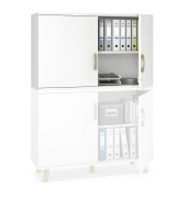 Flügeltürenschrank-Aufsatzschrank SMART MODUL
