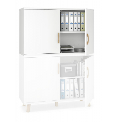 Flügeltürenschrank-Aufsatzschrank SMART MODUL