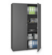 Aktenschrank MULTI M pro 332875, abschlie&szlig;bar, 2x5 OH, anthrazit, 120x189x42cm (BxHxT)