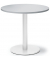 Konferenztisch 295360, 73,5cm (H), 80x80cm (BxT), 4 Personen, rund, lichtgrau / weiß