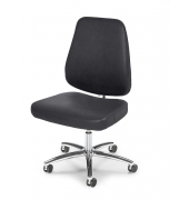 Bürostuhl ATLAS DV, dunkelgrau / chrom, bis 220kg