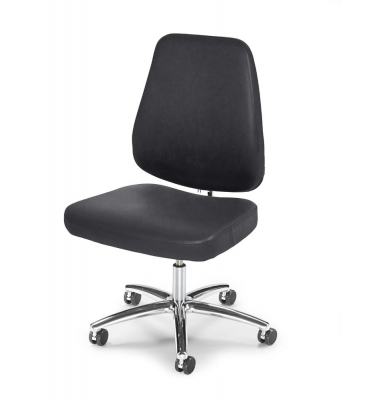 Bürostuhl ATLAS DV, dunkelgrau / chrom, bis 220kg