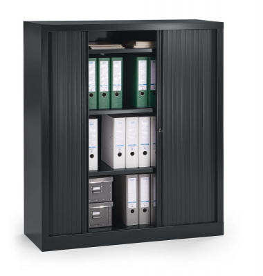 Rollladenschrank 330993, abschlie&szlig;bar, 3,5 OH, anthrazitgrau, 100x136x43cm (BxHxT)
