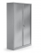 Rollladenschrank 330972, abschlie&szlig;bar, 5 OH, alusilber, 100x198x43cm (BxHxT)