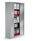 Rollladenschrank 330972, abschlie&szlig;bar, 5 OH, alusilber, 100x198x43cm (BxHxT)
