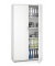 Aktenschrank MULTI M pro 294439, abschlie&szlig;bar, 5 OH, wei&szlig;, 100x189x42cm (BxHxT)