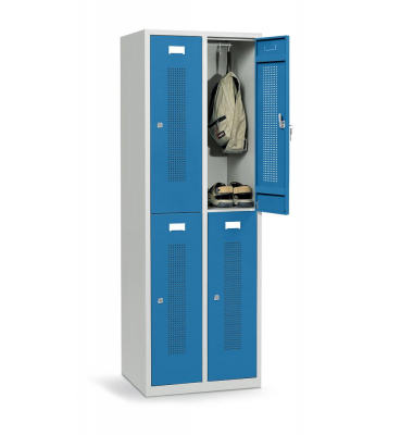 Doppelstöckiger Spind SYSTEM SP1 ohne Unterbau Doppelstöckiger Spind SYSTEM SP1 ohne Unterbau