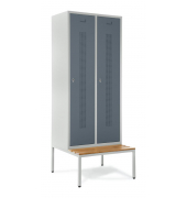 Garderobenspinde SYSTEM SP1 mit Sitzbank
