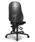 Bürostuhl COMFORT P, schwarz / schwarz, bis 110kg