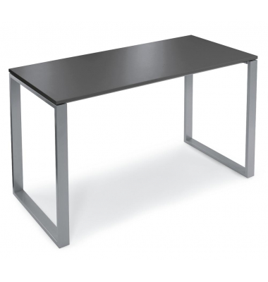 Stehtisch CELSUS 295039 110cm (H), 160x80cm (BxT), rechteckig, anthrazit / silber