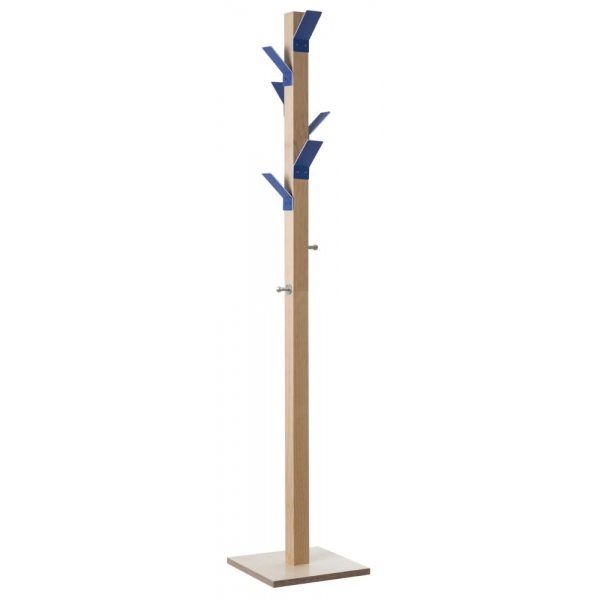 4255704310122 - Garderobenständer aus Holz 6 Haken Schirmständer 4255704310122 Deskin 4255704310122 - Garderobenständer aus Holz 6 Haken Schirmständer 4255704310122 Deskin