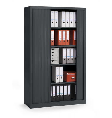 Rollladenschrank 330973, abschlie&szlig;bar, 5 OH, anthrazitgrau, 100x198x43cm (BxHxT)