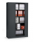 Rollladenschrank 330973, abschlie&szlig;bar, 5 OH, anthrazitgrau, 100x198x43cm (BxHxT)