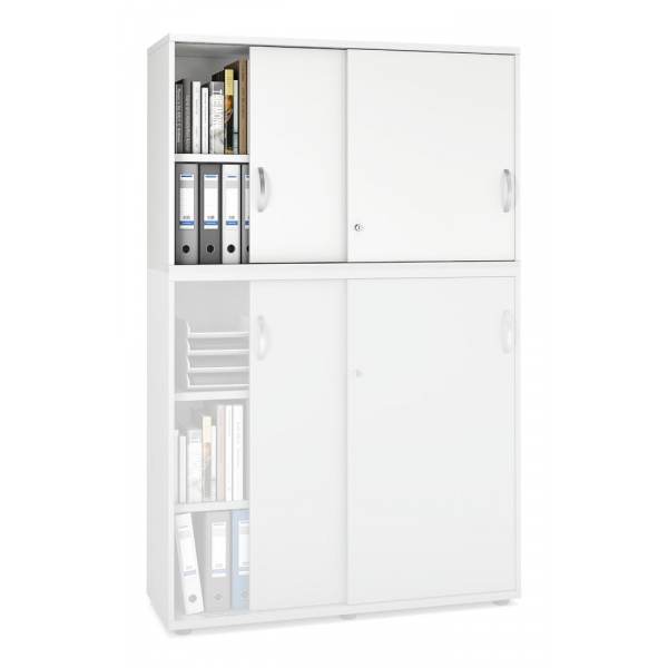 4255704310313 - Schiebetüren-Aufsatzschrank MULTI M pro 4255704310313 Deskin