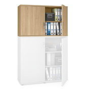 Flügeltüren-Aufsatzschrank MULTI M pro