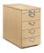 Standcontainer 294413, buche, 5 Schubladen, Holz, abschlie&szlig;bar