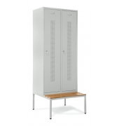 Garderobenspinde SYSTEM SP1 mit Sitzbank