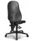 B&uuml;rostuhl COMFORT P, anthrazit / schwarz, bis 110kg, ohne Kopfst&uuml;tze
