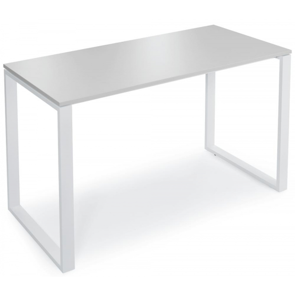 4255704310788 - Stehtisch CELSUS 295040 110cm (H) 140x70cm (BxT) rechteckig lichtgrau   weiß 4255704310788 Deskin