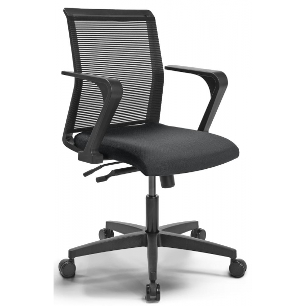 4255704310986 - Bürodrehstuhl SIGMA SMART schwarz schwarz   schwarz bis 110kg 4255704310986 Deskin