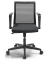 Bürodrehstuhl SIGMA SMART, schwarz/schwarz / schwarz, bis 110kg