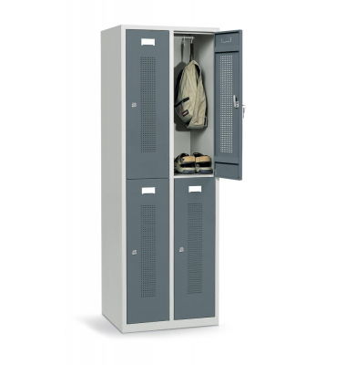 Doppelstöckiger Spind SYSTEM SP1 ohne Unterbau Doppelstöckiger Spind SYSTEM SP1 ohne Unterbau