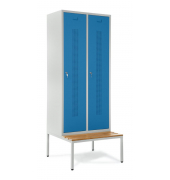 Garderobenspinde SYSTEM SP1 mit Sitzbank