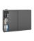 Schiebet&uuml;renschrank MULTI M pro 333259, abschlie&szlig;bar, 2x3 OH, anthrazit, 160x114x42cm (BxHxT)