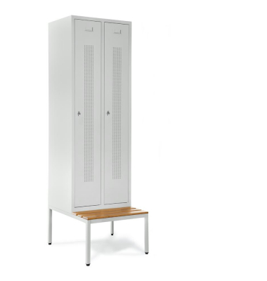 Garderobenspinde SYSTEM SP1 mit Sitzbank