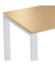 Stehtisch CELSUS 295041 110cm (H), 140x70cm (BxT), rechteckig, buche / weiß
