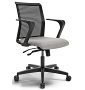 B&uuml;rodrehstuhl SIGMA SMART, schwarz/hellgrau / schwarz, bis 110kg, ohne Kopfst&uuml;tze