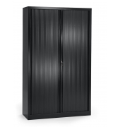 Rollladenschrank 330964, abschlie&szlig;bar, 5 OH, schwarz, 120x198x43cm (BxHxT)