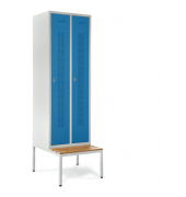 Garderobenspinde SYSTEM SP1 mit Sitzbank