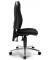 B&uuml;rostuhl COMFORT P, schwarz / chrom, bis 110kg, ohne Kopfst&uuml;tze