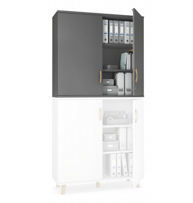 Flügeltürenschrank-Aufsatzschrank SMART MODUL