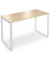 Stehtisch CELSUS 295042 110cm (H), 140x70cm (BxT), rechteckig, ahorn / weiß