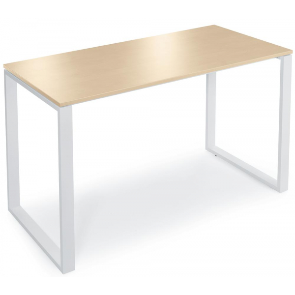 4255704312249 - Stehtisch CELSUS 295042 110cm (H) 140x70cm (BxT) rechteckig ahorn   weiß 4255704312249 Deskin